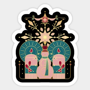 Gilded Christmas Sticker